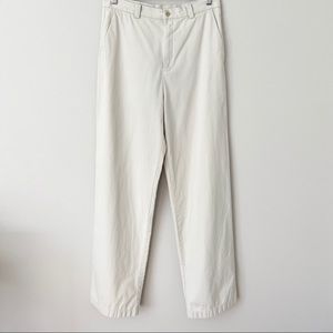 EDDIE BAUER Wide Leg High Rise Khakis Size 10 Tall